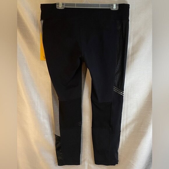 NWT Lole Panna Leggings  Ladies XL Black with Grey Accents - Picture 14 of 15